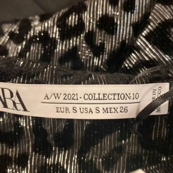 Zara SPARKLY JUMPSUIT LIMITED EDITION - Picture 12 of 12